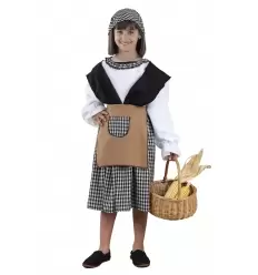 DISFRAZ CASTAÑERA INFANTIL