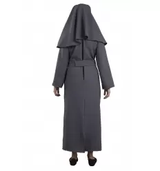 DISFRAZ MONJA GRIS ADULTO 2