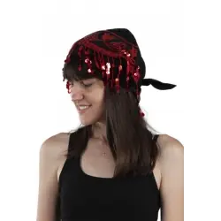 Pañuelo para la cabeza lentejuelas