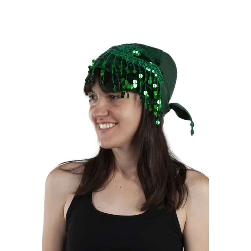 Pañuelo para la cabeza lentejuelas