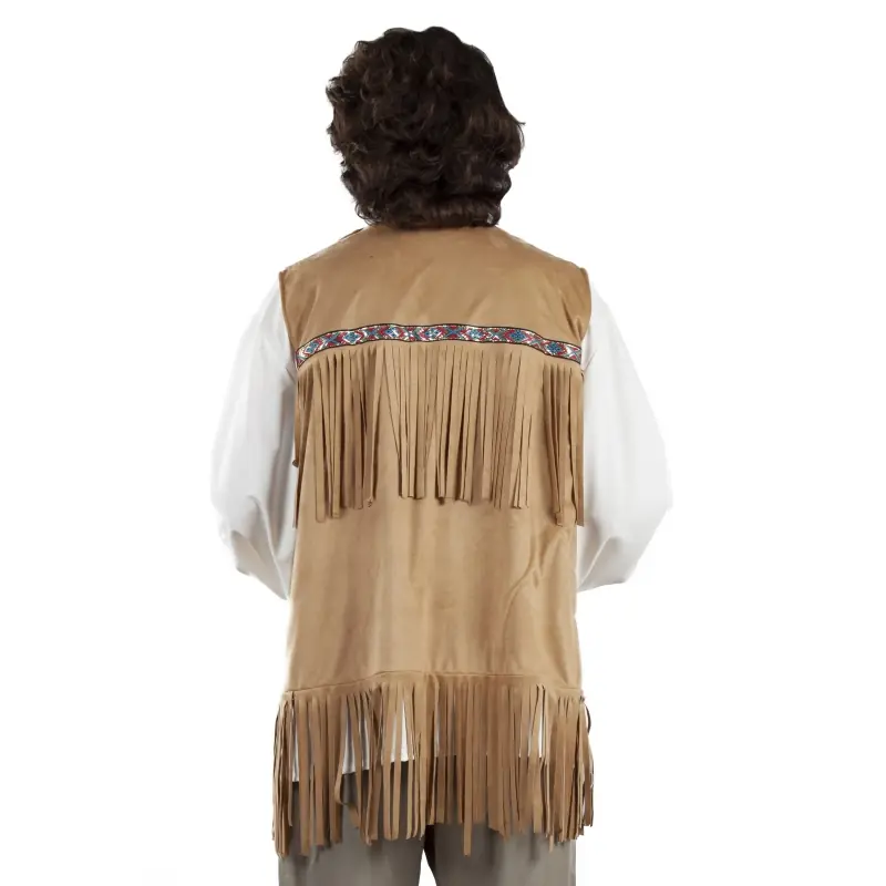 Chaleco hippie hombre