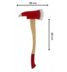 Hacha de bombero grande