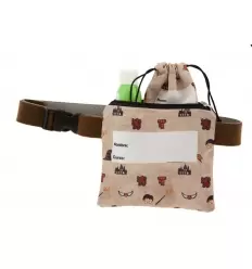 RIÑONERA PORTA MASCARILLA Y GEL