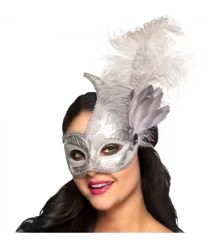 Antifaz veneciano cresta