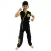 DISFRAZ KARATEKA NEGRO INFANTIL