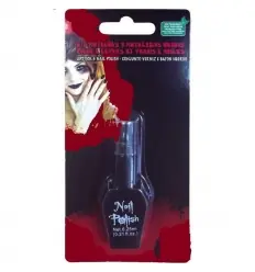 KIT PINTAUÑAS Y PINTALABIOS NEGROS