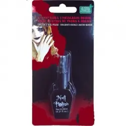 Black nail polish and lipstick kit