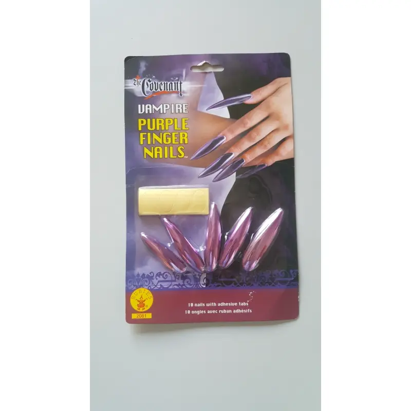 UÑAS VAMPIRO METÁLICAS