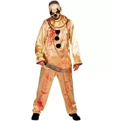 DISFRAZ PAYASO MANÍACO ADULTO