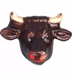 Masque taureau plastique