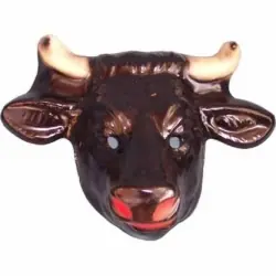 Masque taureau plastique