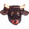 Bull plastic mask