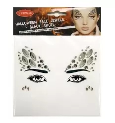 PIEDRAS ADHESIVAS ÁNGEL NEGRO