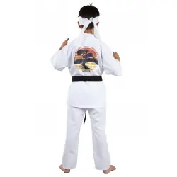 DISFRAZ KARATEKA BLANCO INFANTIL