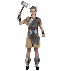 DISFRAZ VIKINGA MUJER