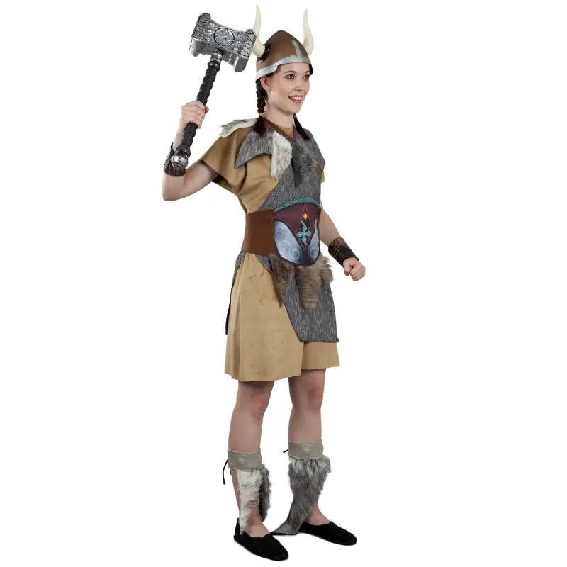 DISFRAZ VIKINGA MUJER
