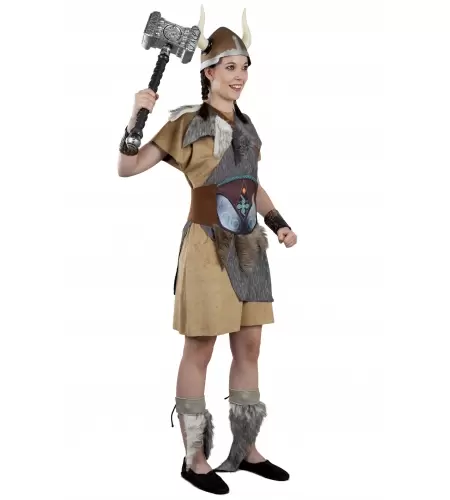 DISFRAZ VIKINGA MUJER