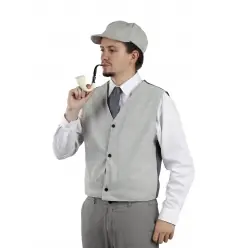 CHALECO GRIS ADULTO 2