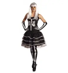 DISFRAZ SKELITA ADULTO