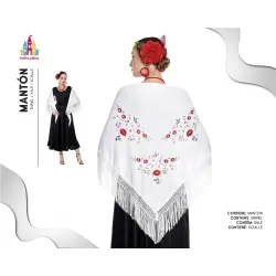 MANTÓN BORDADO ADULTO