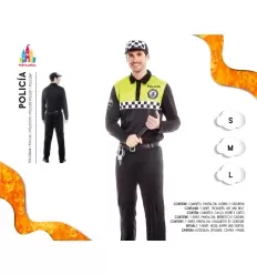 DISFRAZ POLICÍA LOCAL TALLA L