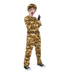 DISFRAZ GUERRILLERO DEL DESIERTO INFANTIL
