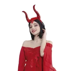 DIADEMA MALVADA ROJA