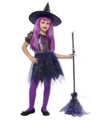 DISFRAZ BRUJA BRILLI BRILLI INFANTIL
