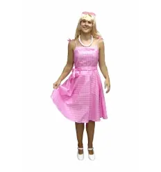 DISFRAZ BARBIE VICHY ADULTO