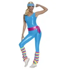 DISFRAZ BARBIE DEPORTISTA ADULTO