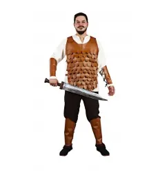 Medieval guerrero hombre