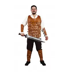 Medieval guerrero hombre