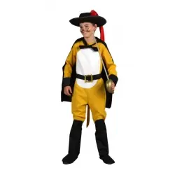 Disfraz gato mosquetero infantil