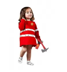 Disfraz bombera bebe