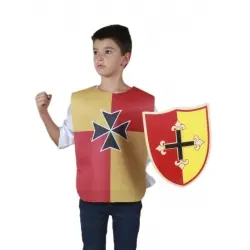 Peto medieval cruz infantil