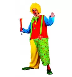 Disfraz de payaso alegre adulto