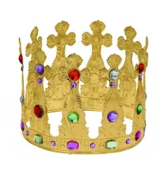Big stone metal crown