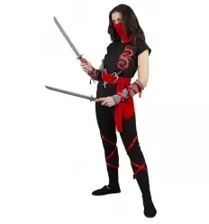 Disfraz guerrera ninja mujer