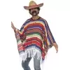 PONCHO MULTICOLOR ADULTO