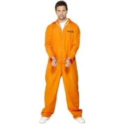DISFRAZ PRESO NARANJA ADULTO