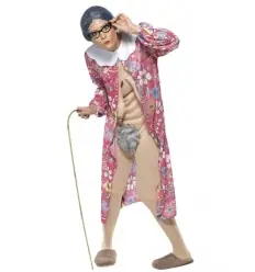 DISFRAZ ABUELITA ADULTO