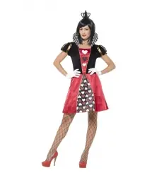 DISFRAZ REINA DE CORAZONES ADULTO