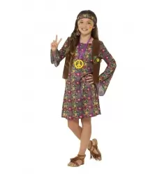 DISFRAZ CHICA HIPPIE INFANTIL
