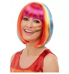 PELUCA ARCOIRIS CORTA
