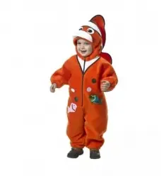 ORANGE TRAJE DE PEIXE