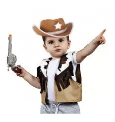Chaleco vaquero bebe