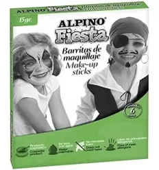 PACK 6 BARRAS MAQUILLAJE ALPINO 12X110