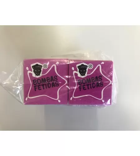 Bombas de fedor em blister