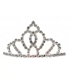 DIADEMA BRILLANTES 6 CMS DE ALTO