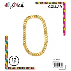 COLLAR METAL DORADO